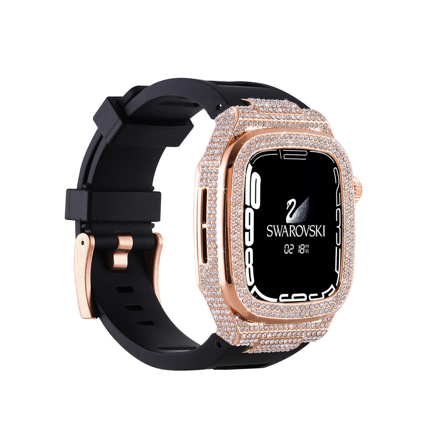 Luxury Bling Metal Watch Case Alloy 44mm/45mm