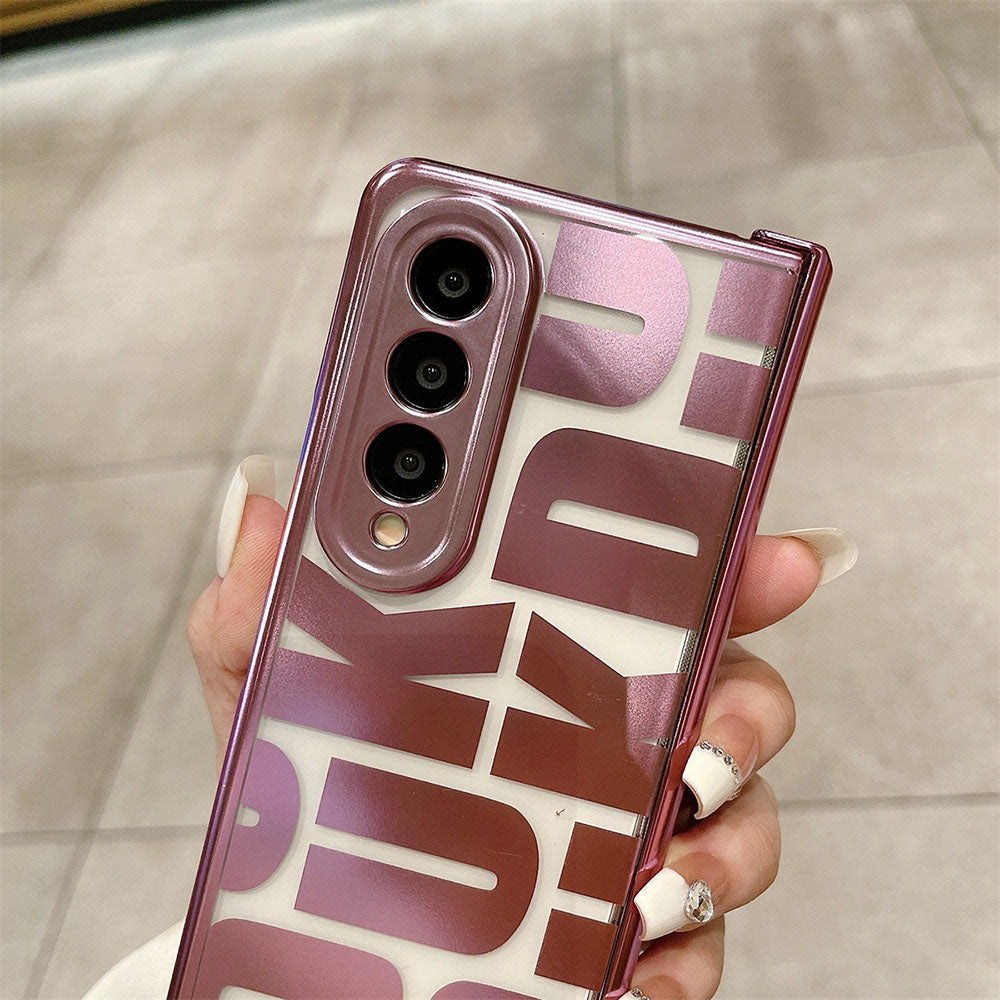 DUK Text Case For Samsung Fold