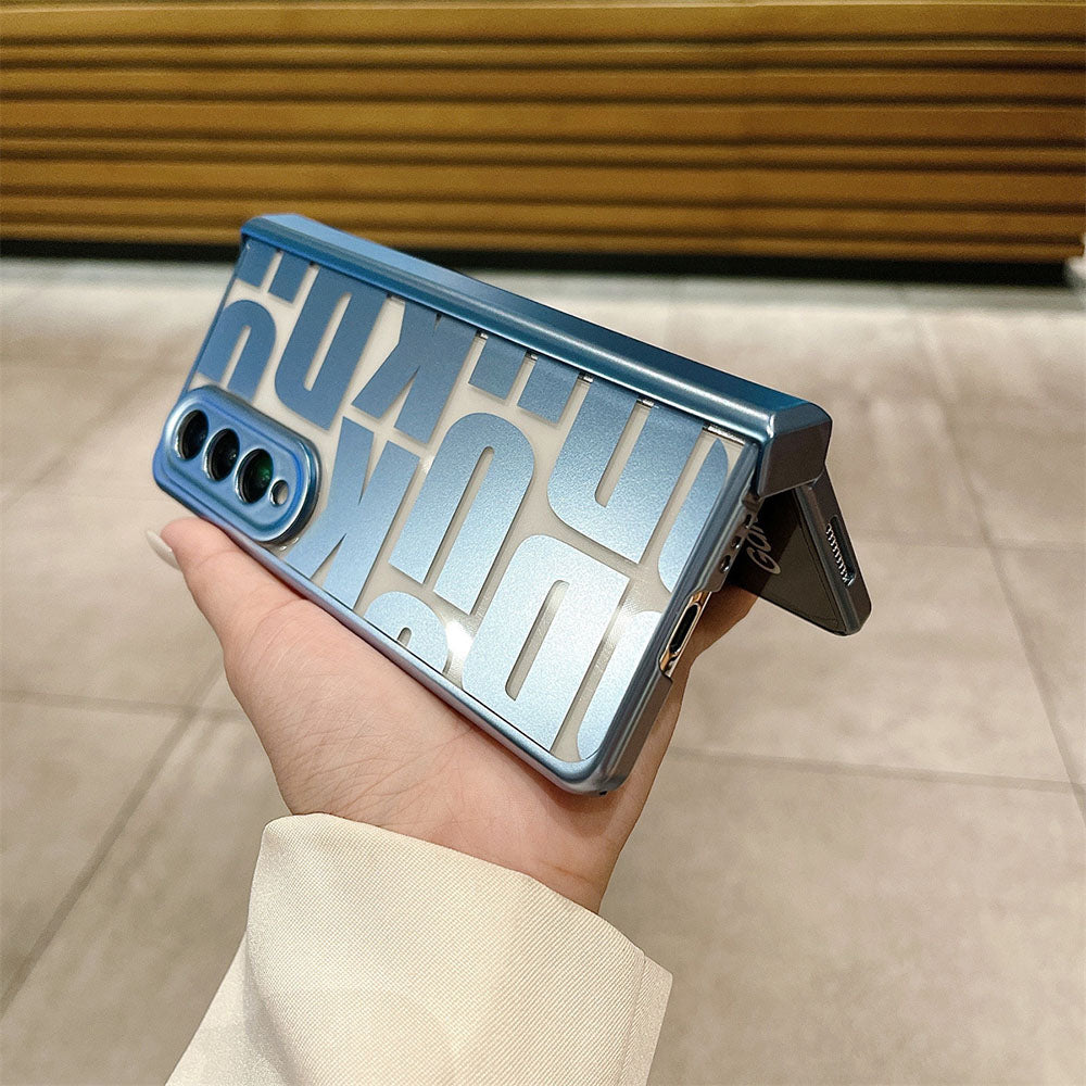 DUK Text Case For Samsung Fold
