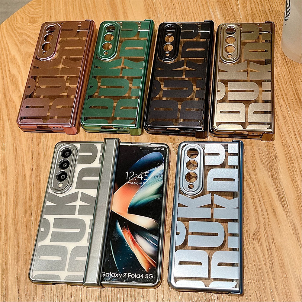 DUK Text Case For Samsung Fold