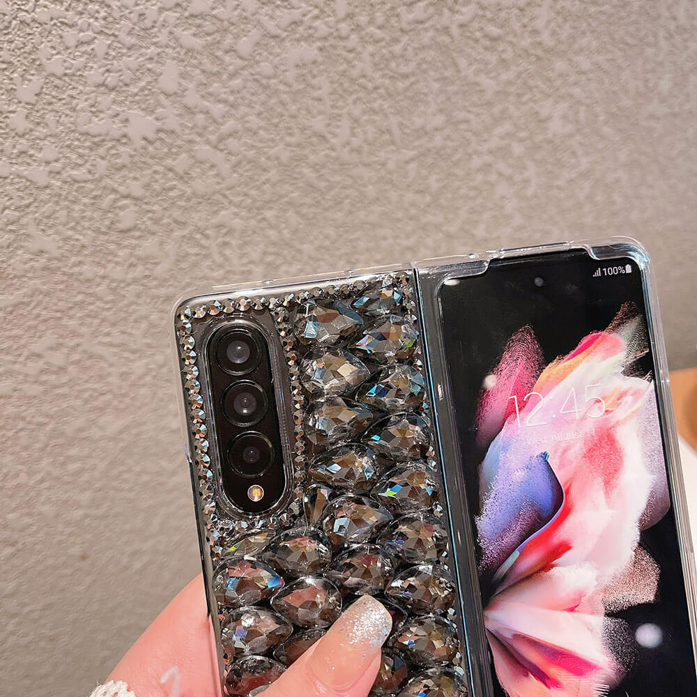Rhinestone Case For Samsung Fold