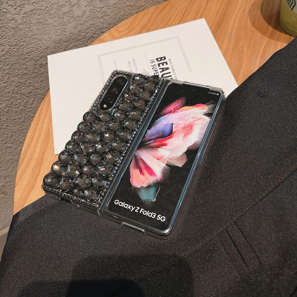 Rhinestone Case For Samsung Fold