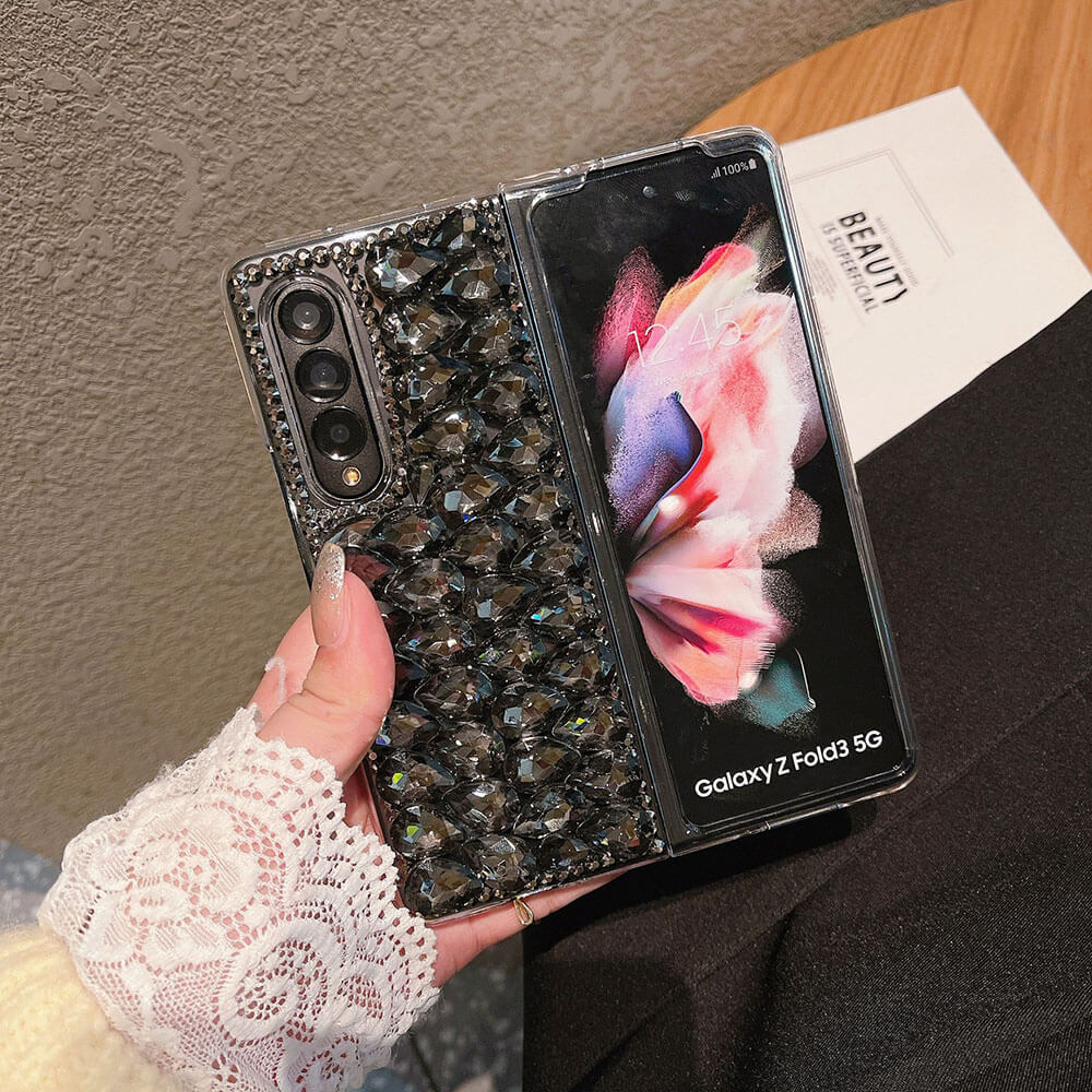 Rhinestone Case For Samsung Fold