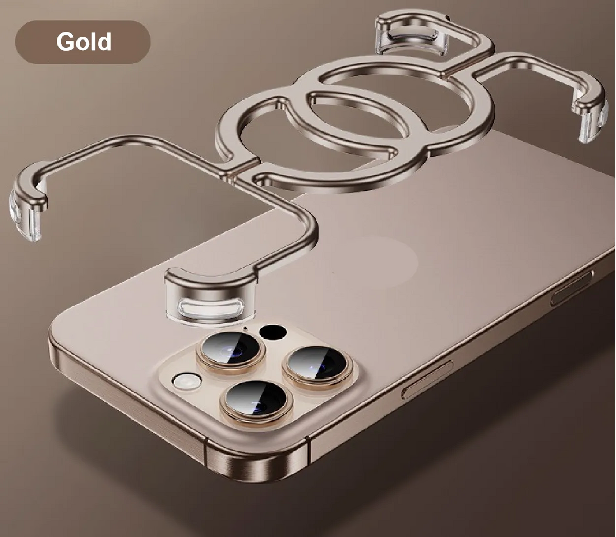 DoubleRing Design Case For iPhone