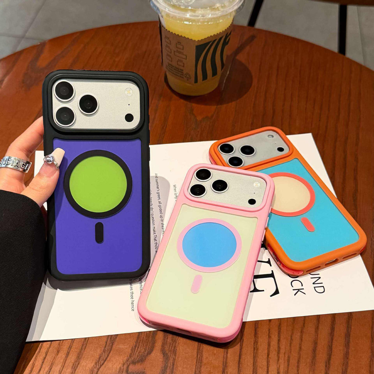 Dual-Tone MagSafe Phone Case for iPhone