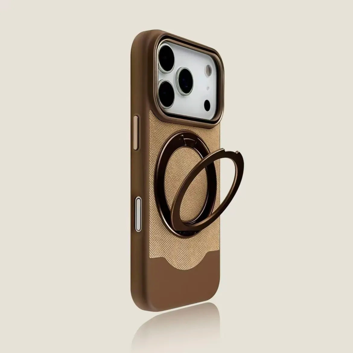 TPU Velvet Magnetic Stand Case For iPhone