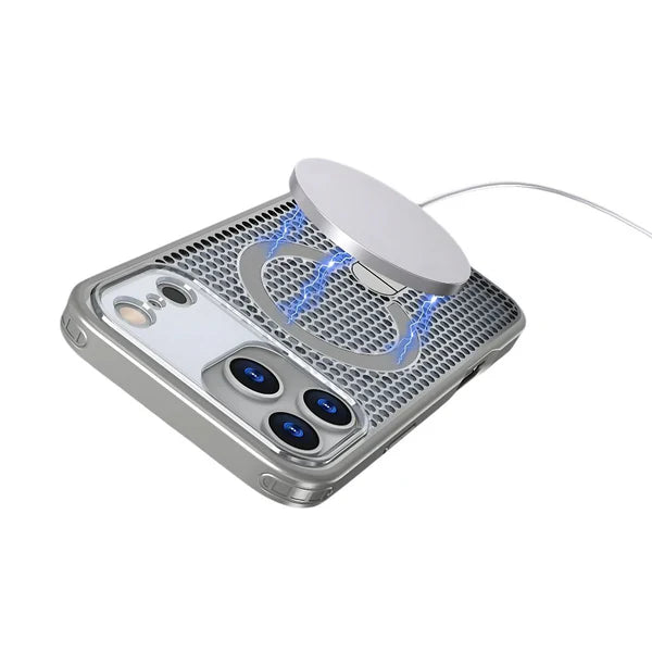 Mesh MagSafe Case With Kickstand For iPhone
