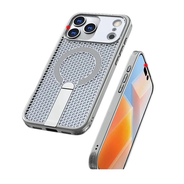 Mesh MagSafe Case With Kickstand For iPhone