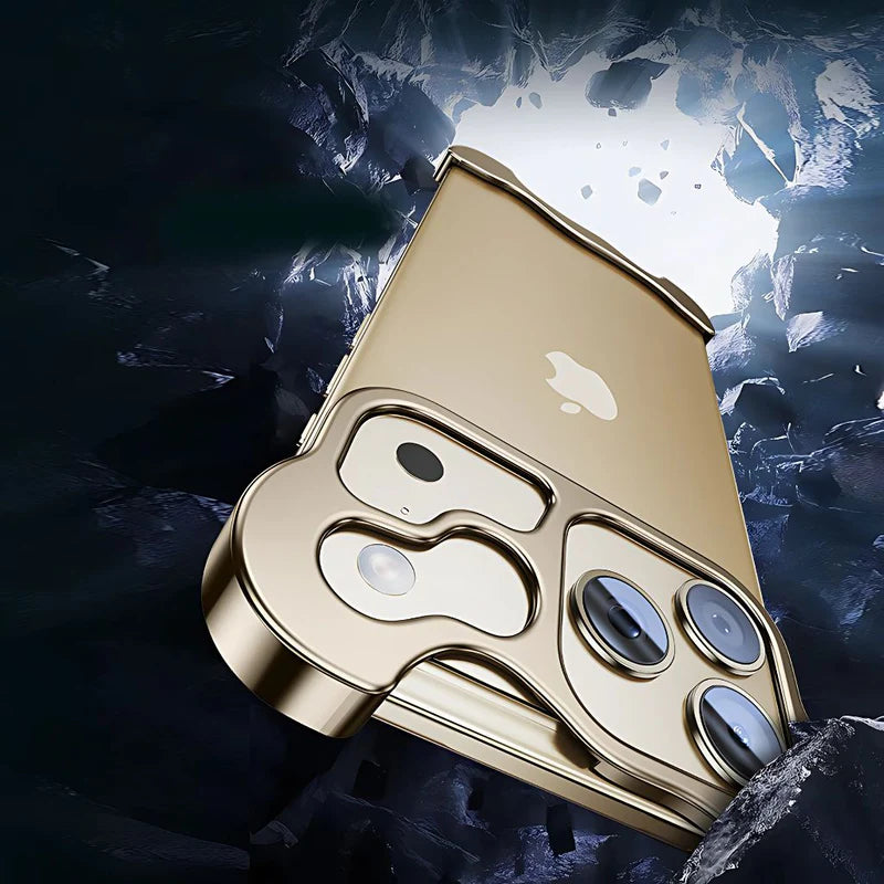 Luxury Minimilistic Case With Camera Ring for iPhone