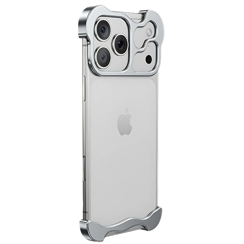 Luxury Minimilistic Case With Camera Ring for iPhone