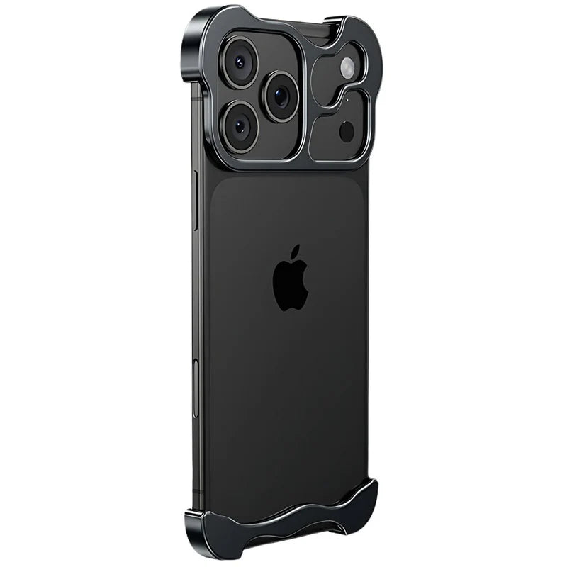 Luxury Minimilistic Case With Camera Ring for iPhone