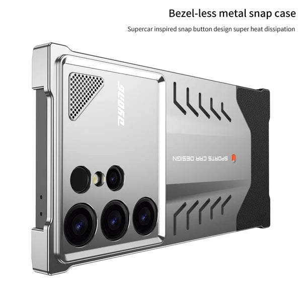 Supercar Design Metal Heat Dissipation Samsung Case