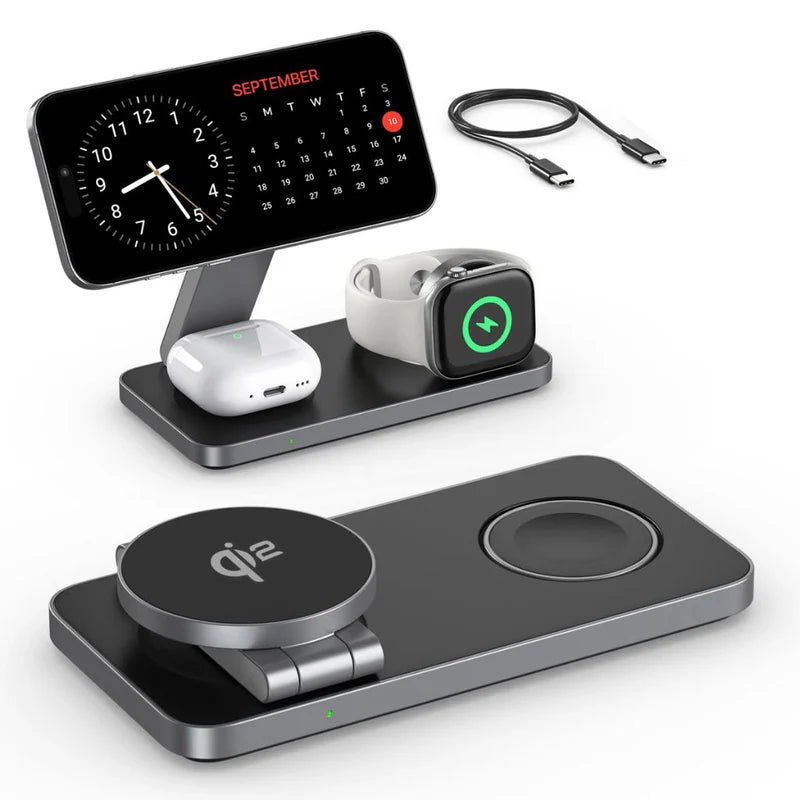 Flexy 3-in-1 Magnetic Charging Station