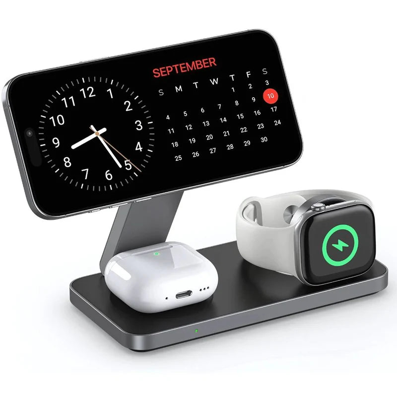 Flexy 3-in-1 Magnetic Charging Station