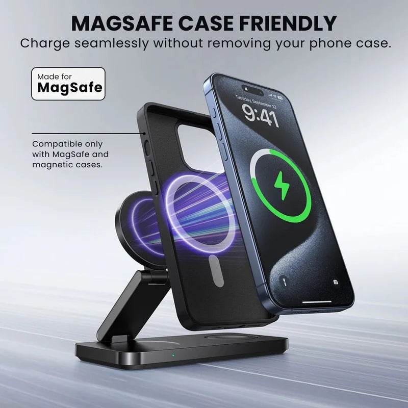 Flexy 3-in-1 Magnetic Charging Station