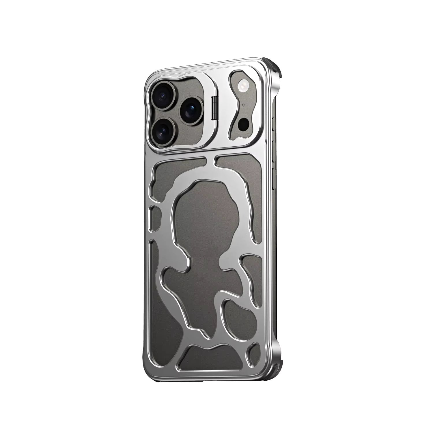 Luxury Auspicious Cloud Series Design Metal Case For iPhone