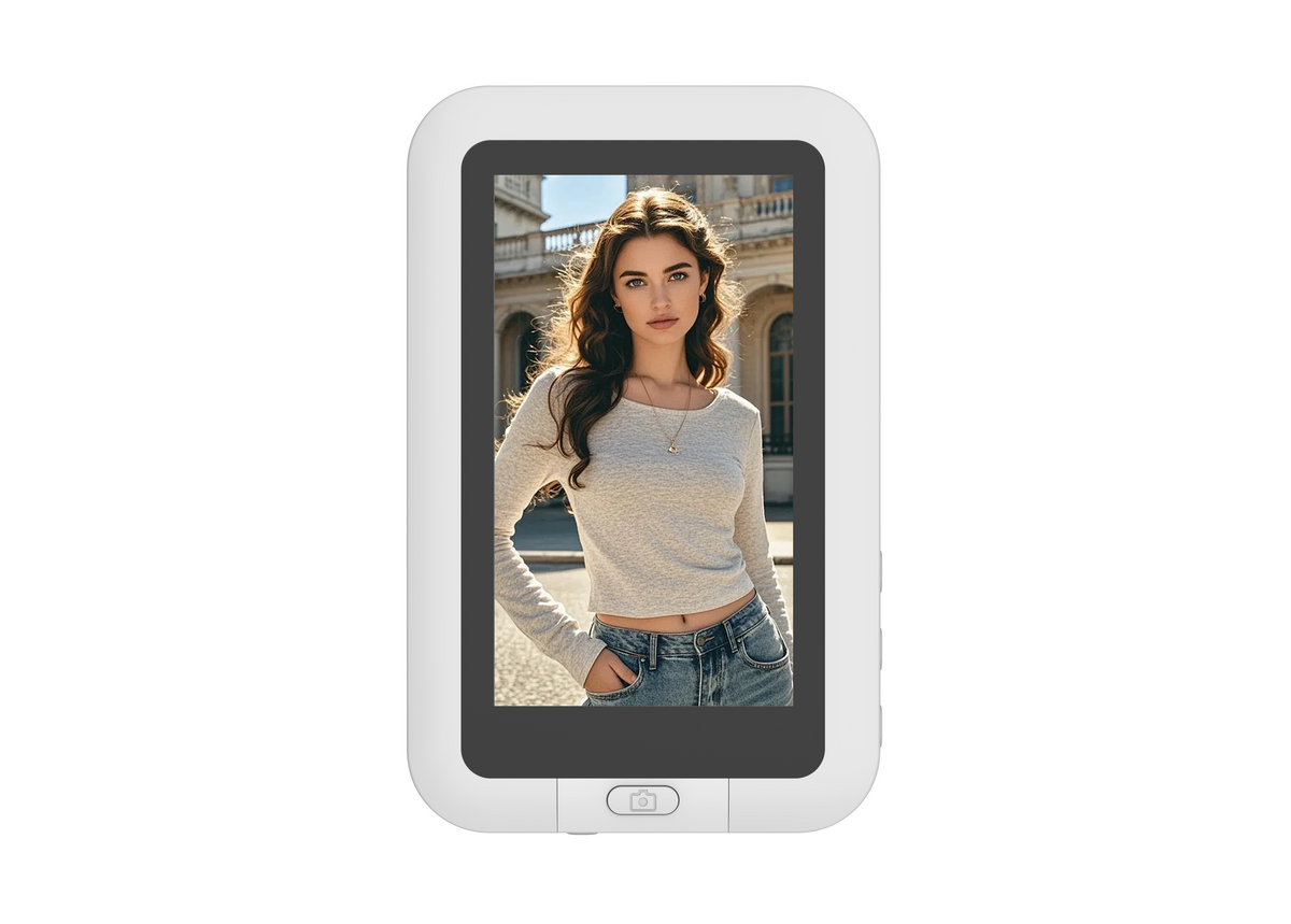 Ultra Fill Light Vlog Monitor Screen for iPhone and Android(wireless & 4k 30 fps recording supported)