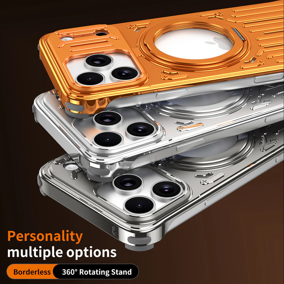 MechaMetal Case For iPhone