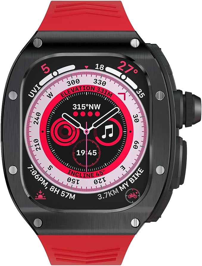 Auriglo Ultra Watch Premium Casing Kit – 49MM RED